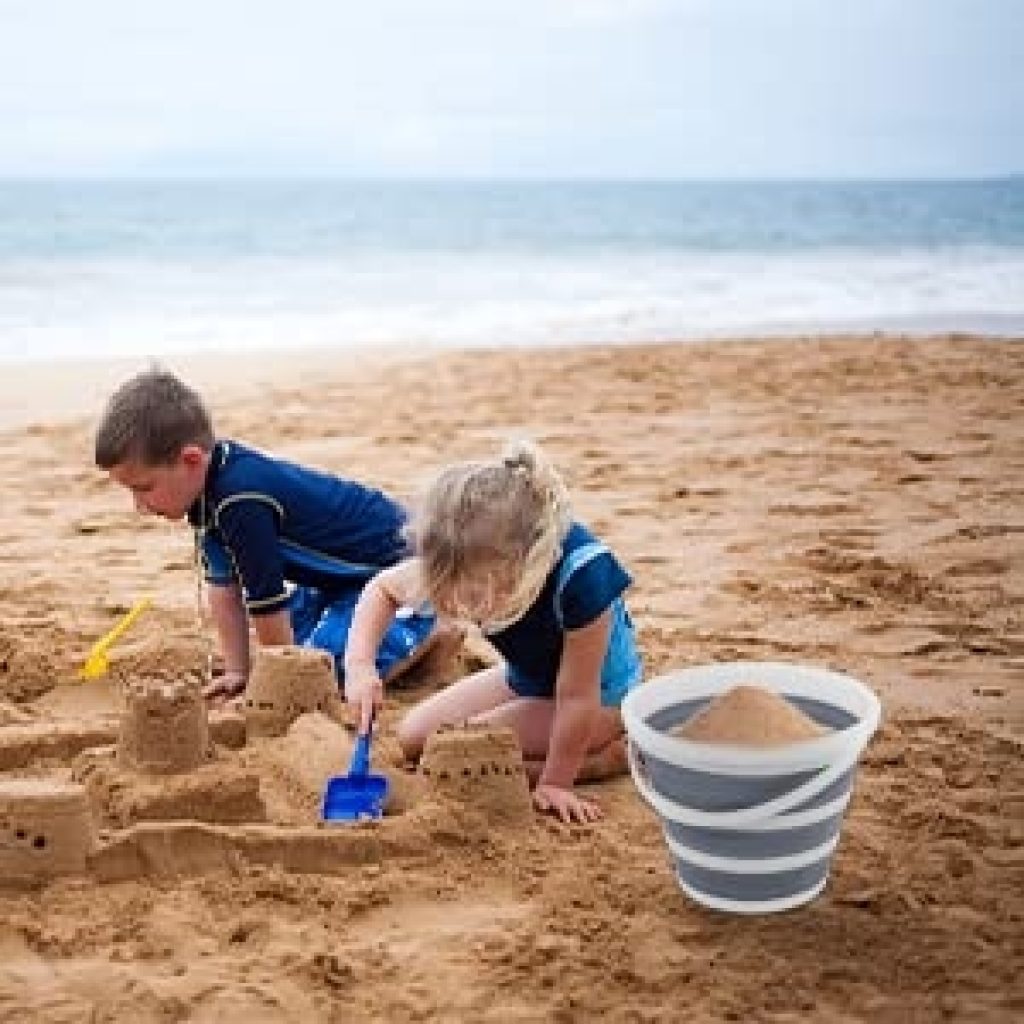 10L Silicone Folding Bucket