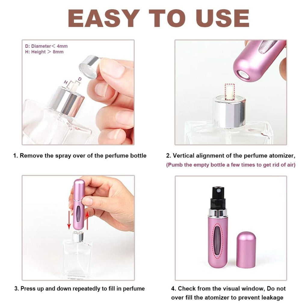 5 ml Mini Perfume Spray Bottle