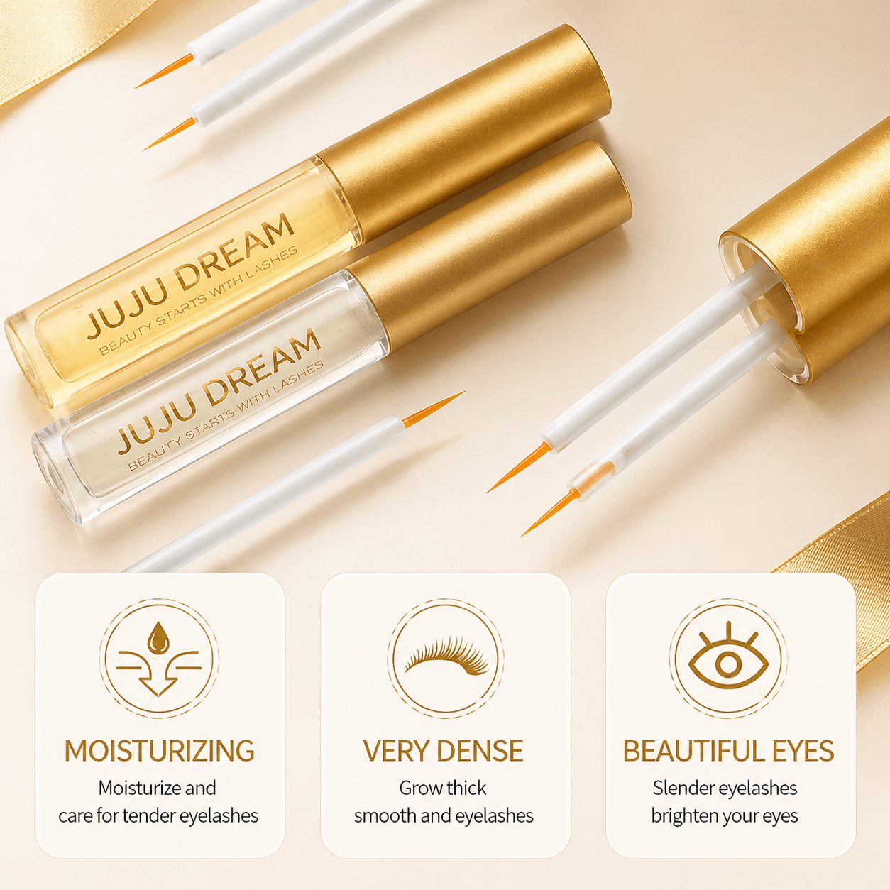Eyelash Growth Serum - Fuller & Longer Lashes In 21 Days