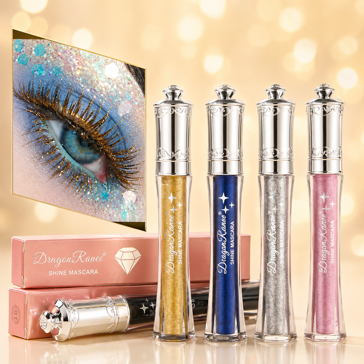 Hydrating Colorful Glitter Mascara