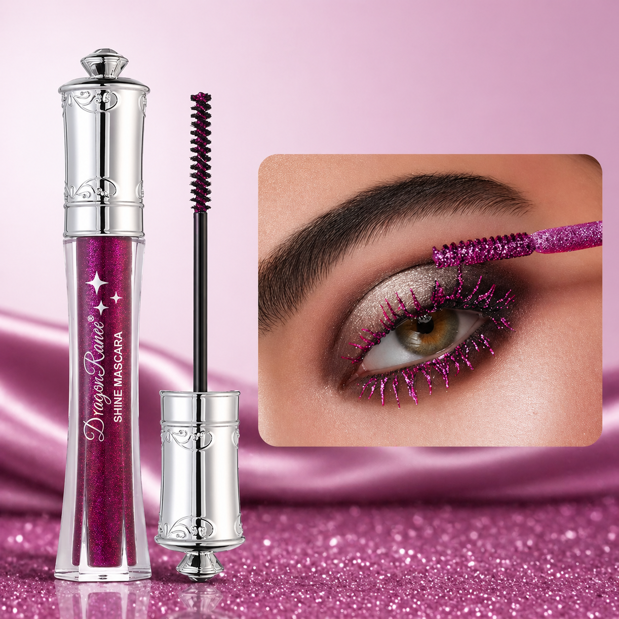 Hydrating Colorful Glitter Mascara