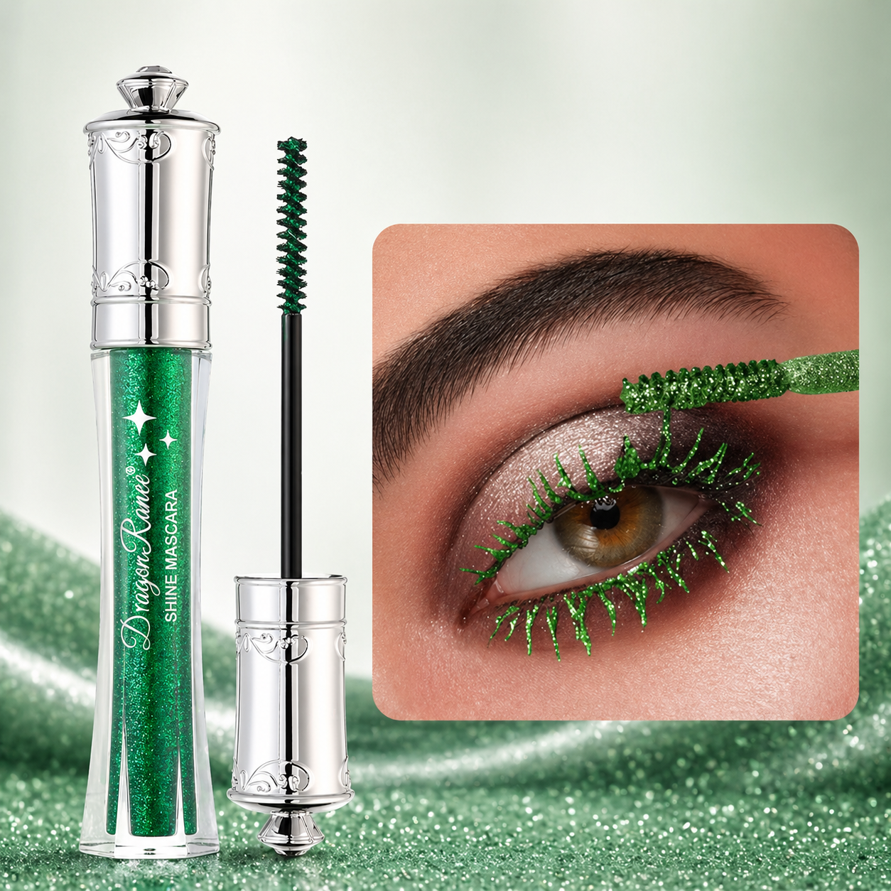 Hydrating Colorful Glitter Mascara