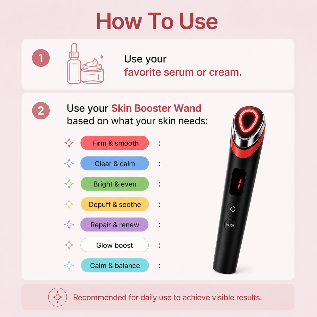 Skin Booster Wand