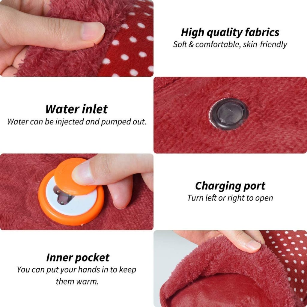 Electric Velvet heating bags for Pain Relief