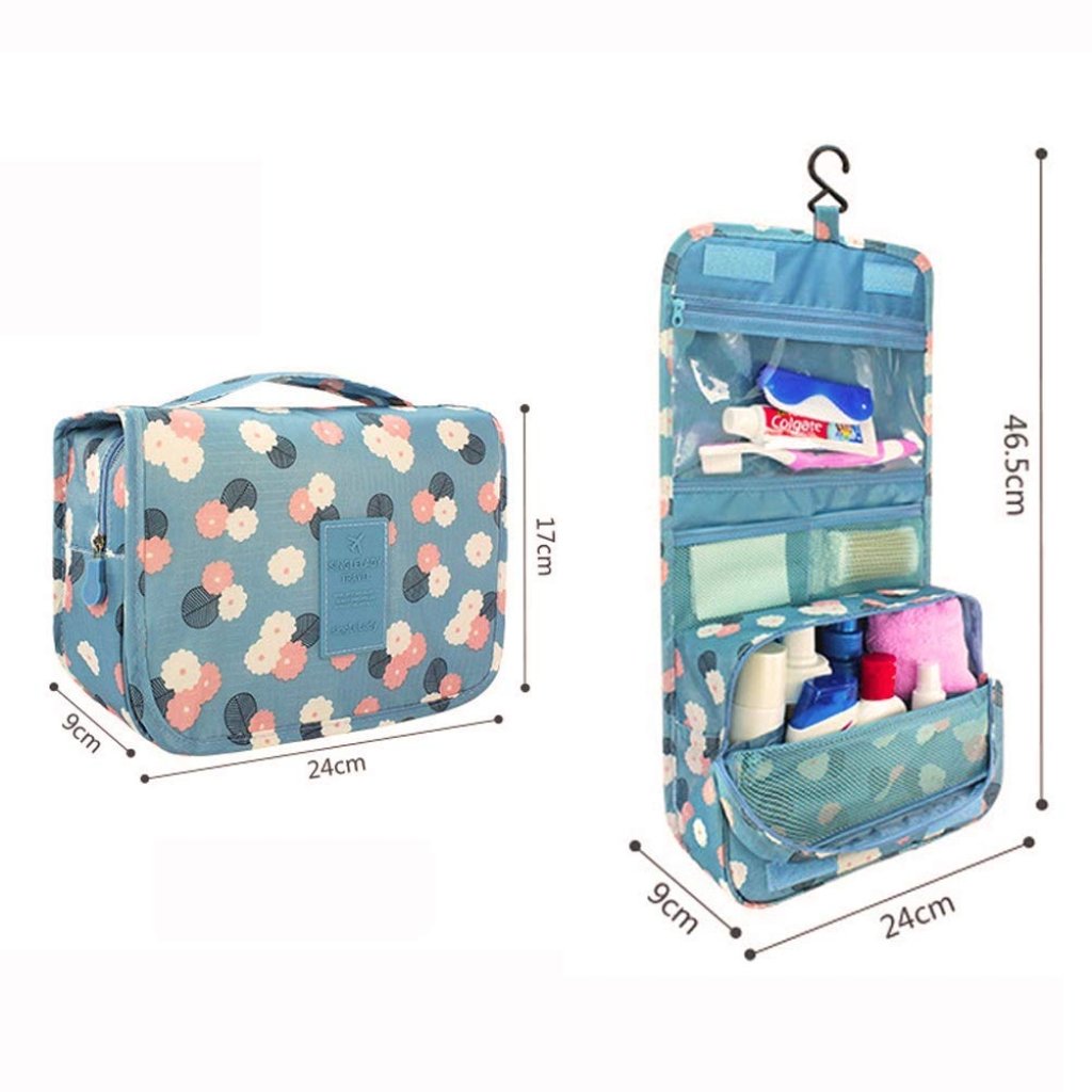 Hanging Travel Toiletry Bag Cosmetic Organizer