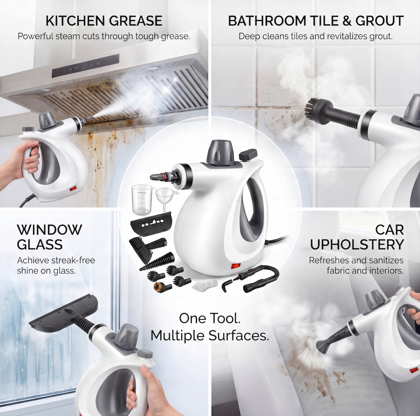 PureSteam Pro™ Steam Cleaner