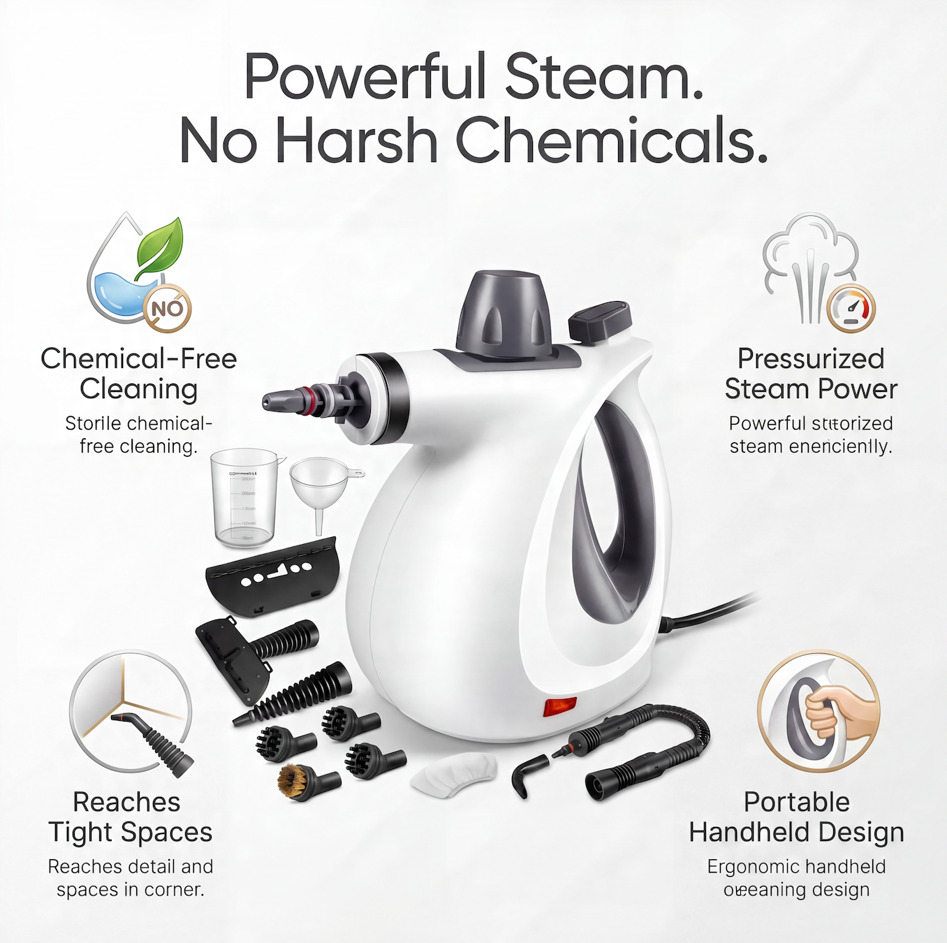 PureSteam Pro™ Steam Cleaner