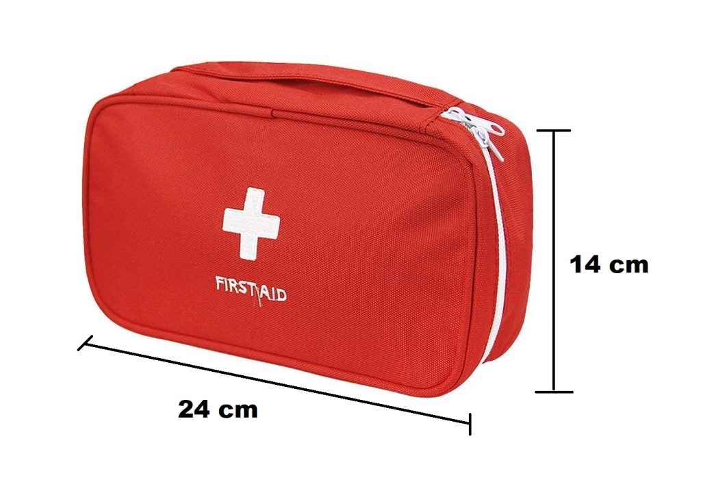 First Aid Travel Medicine Pouch